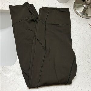 lululemon athletica Dark Olive Leggings